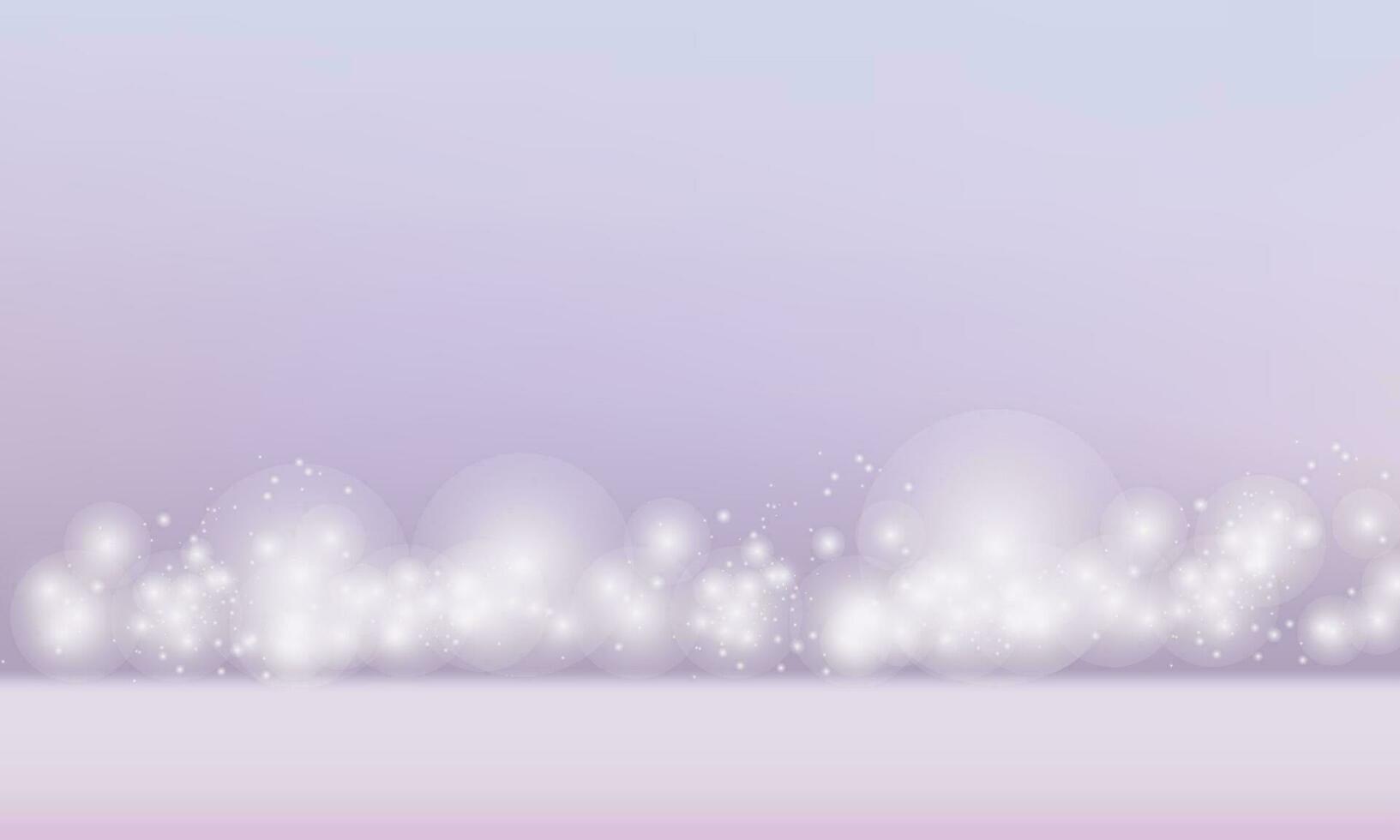 Pure Botanica -Pure Botanica blue pastel color blurred background blank template with copy space vector